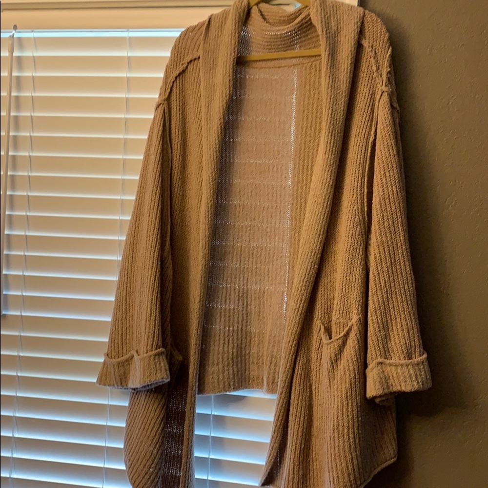 Free People slouchy cardigan